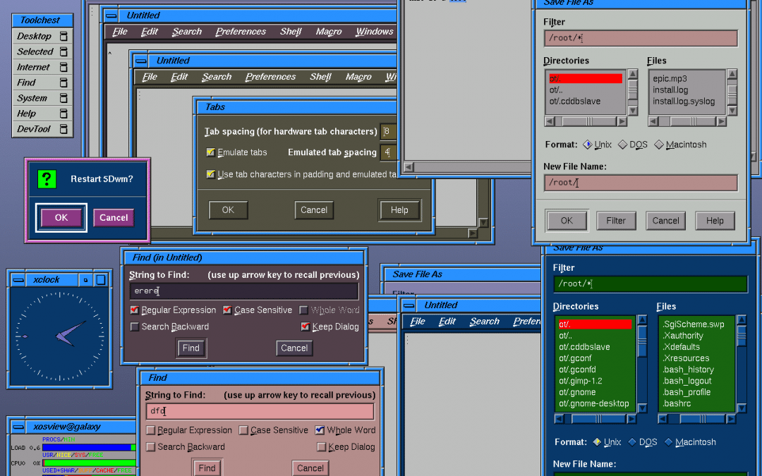 MID4Linux Project Screenshots
